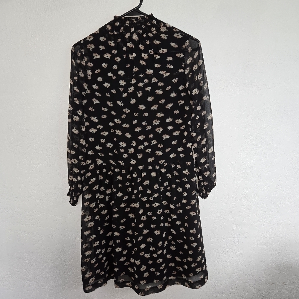 Madewell Mistlight Mockneck Dress in Seattle Floral Size XS - Picture 6 of 15